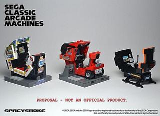 Sega Classic Arcade Machines - Lego