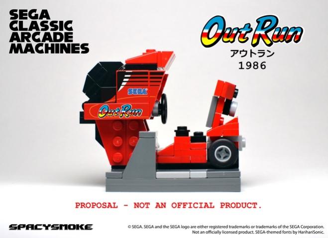Sega Classic Arcade Machines - Lego