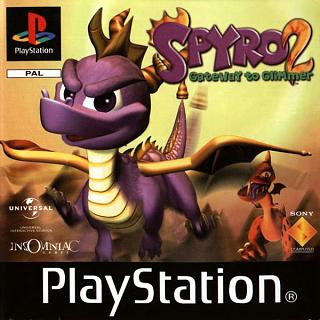 Spyro 2: Gateway To Glimmer -psx-cover