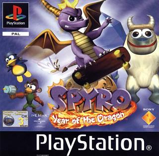 Spyro: Year of the Dragon -psx-cover