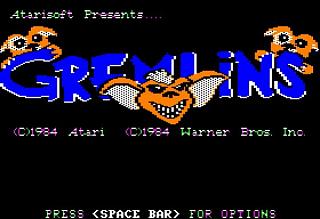 Reviews Gremlins - Atari 8 bit