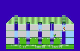 Review Bristles - Atari 8 bit, Action game by First Star Software