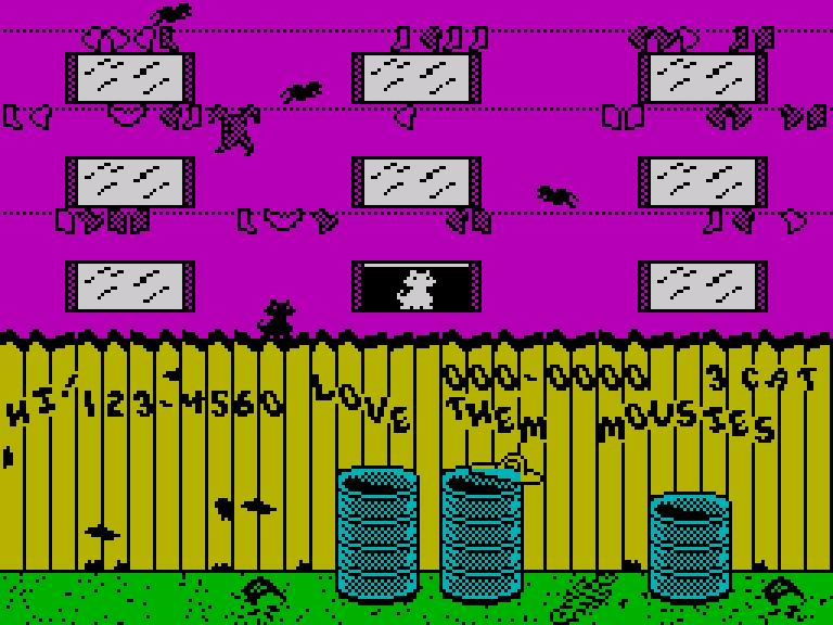 Alley Cat - ZX Spectrum (WIP)
