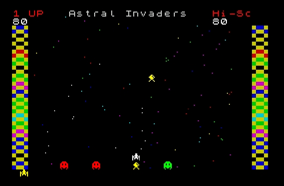 ZX Spectrum Games Code Club - Astral Invaders