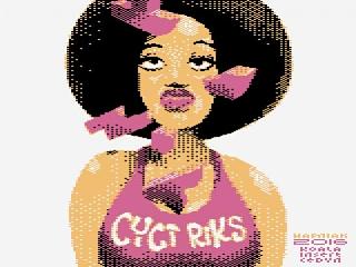 Cyctriks - Atari 8-bit - title screen