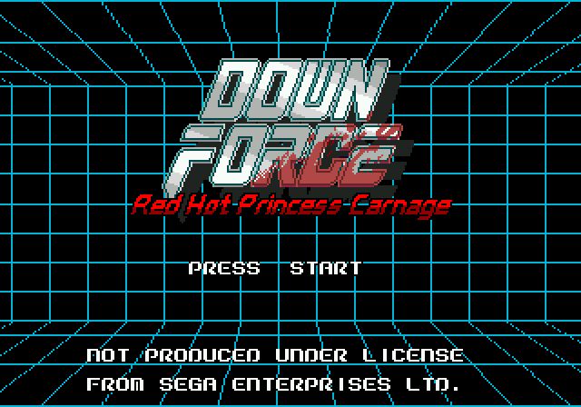 Downforce Red Hot Princess Carnage - beta