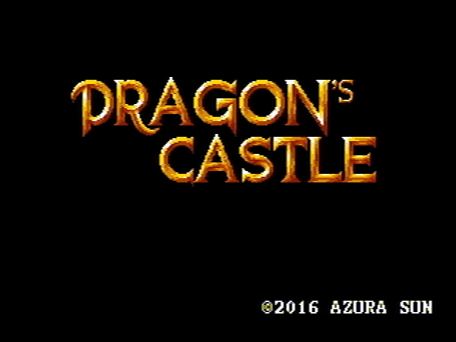 Dragon's Castle - Mega Drive homebrew - WIP