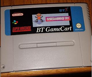 BT GameCart - Super Nintendo Interactive TV Trial Cartridge