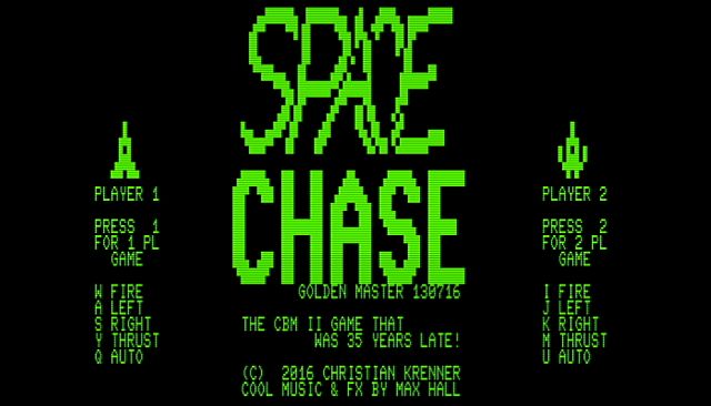 Space Chase - Commodore CBM-II