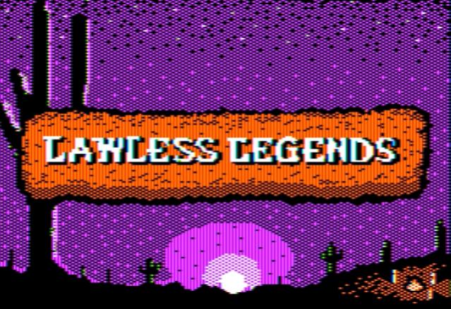 Lawless Legends - Apple II - title