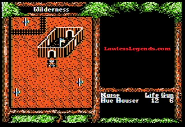 Lawless Legends - Apple II - ingame