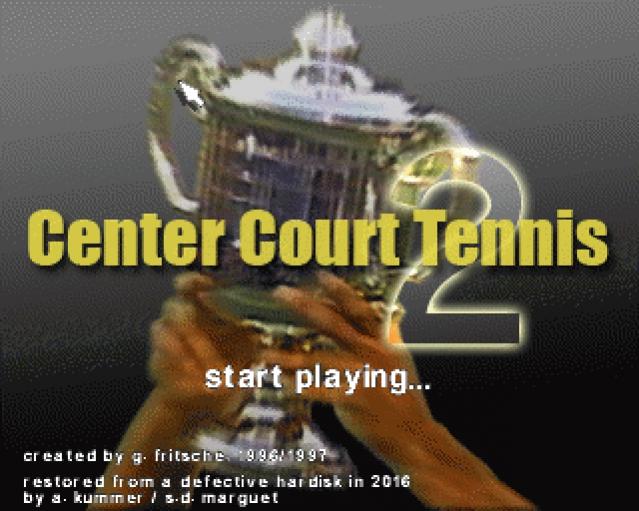 Center Court Tennis 2 - Amiga AGA