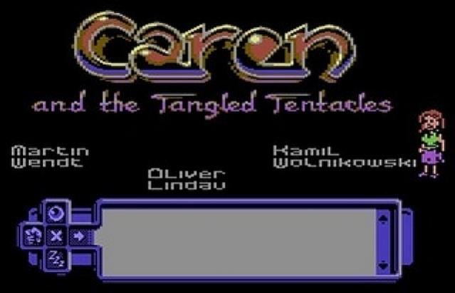 Caren and the Tangled Tentacles - Commodore 64