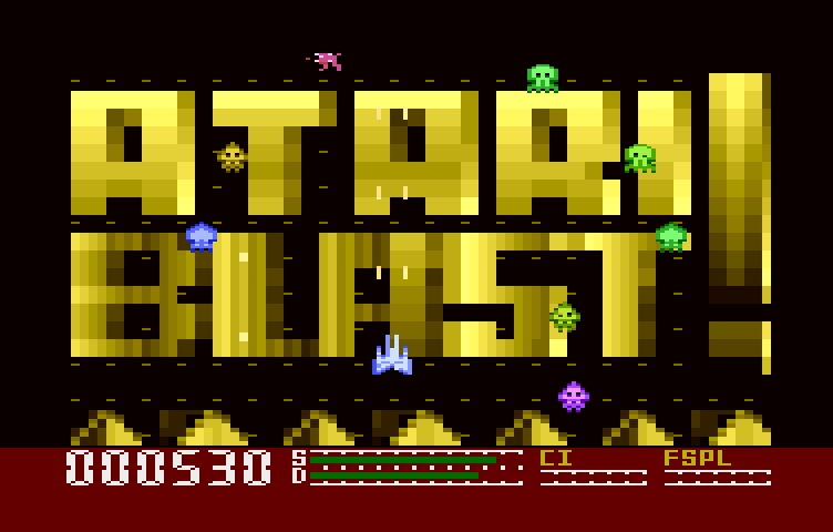 Atari Blast! - Atari 8-bit / Atari 5200