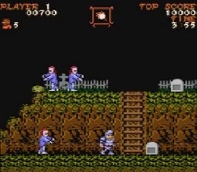 Ghouls 'n Goblins - Amstrad GX4000 - WIP