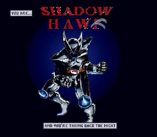 ShadowHawk - SNES - tie-in - unreleased