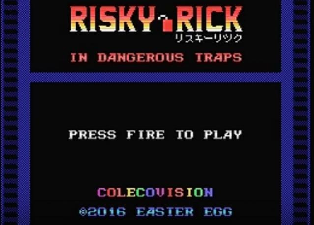 Risky Rick in Dangerous Traps - ColecoVision