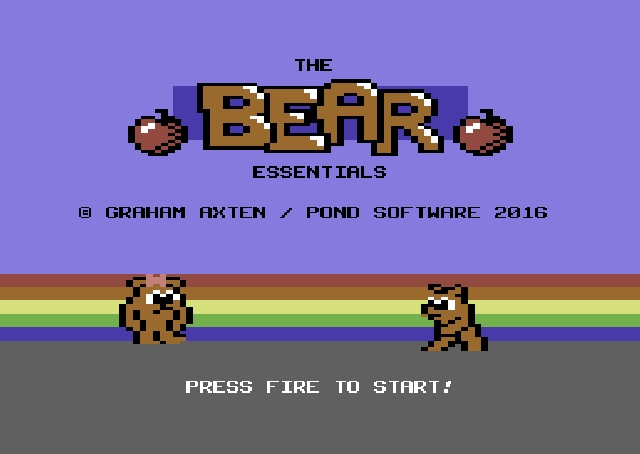 The Bear Essentials - Commodore 64 homebrew platform