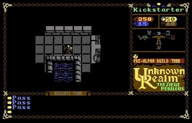 Unknown Realm: The Siege Perilous - 8-bit RPG - C64