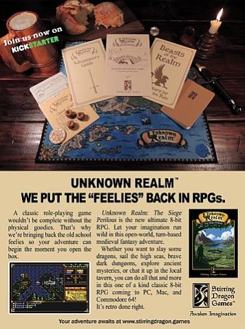 Unknown Realm: The Siege Perilous - 8-bit RPG