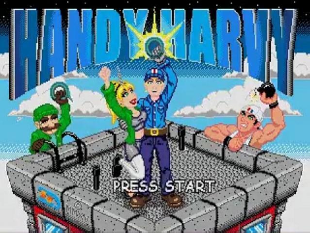 Handy Harvy - Mega Drive - WIP