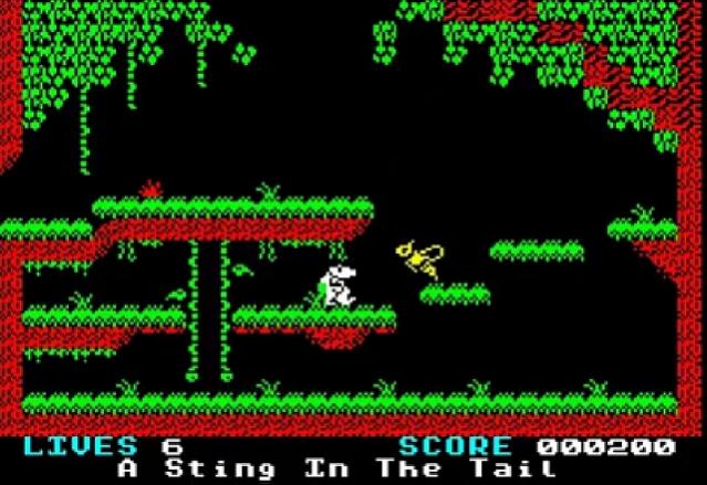 Monty's Honey Run - ZX Spectrum - ingame