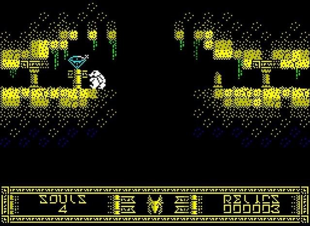 Monty Mole and The Lost Souls - ZX Spectrum - homebrew