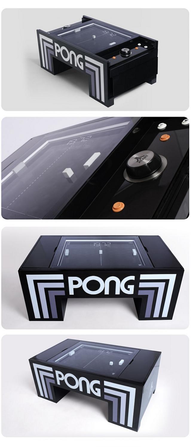 Atari Pong Coffee Table