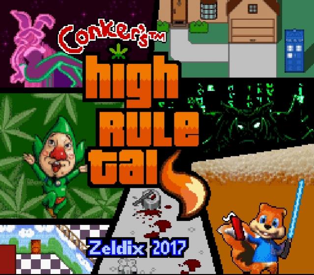 Conker's High Rule Tail - SNES - A Link to the Past SNES ROM Hack