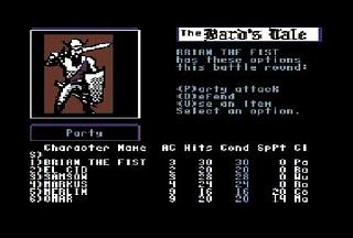 The Bard's Tale - C64 - EasyFlash release