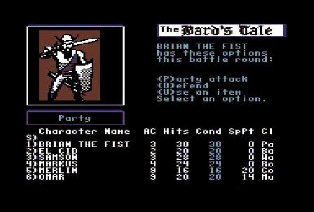 The Bard's Tale - C64 - EasyFlash release