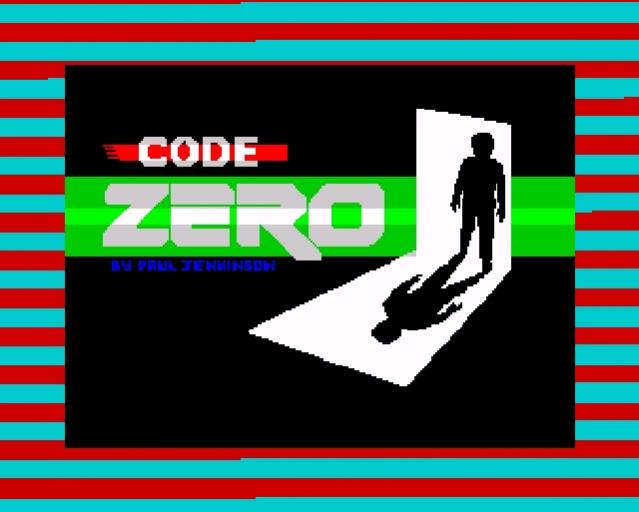 Code Zero - ZX Spectrum homebrew - ingame