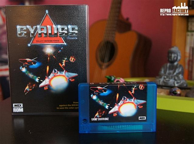 Gyruss - MSX sound enhanced cartridge port
