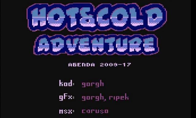 Hot &amp; Cold Adventure - Atari 8-bit