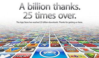 Clicca sull'immagine per ingrandirla. 

Nome:   App-Store-25-billion-apps.jpg 
Visite: 1 
Dimensione: 58.7 KB 
ID: 258491