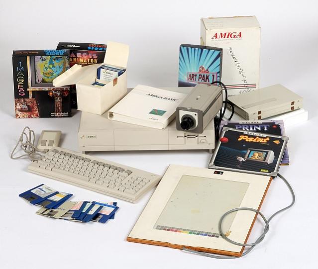 Commodore Amiga computer equipment - Andy Warhol