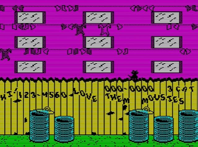 Alley Cat - ZX Spectrum (WIP)