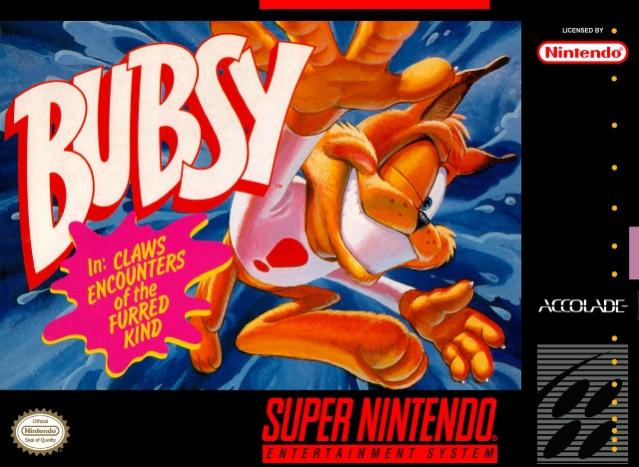 Bubsy in Claws Encounters of the Furred Kind