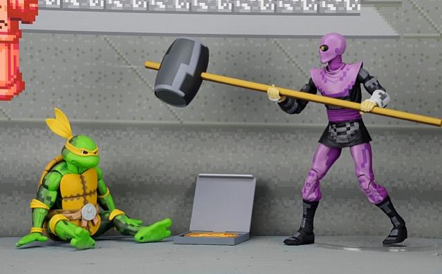 TMNT arcade NECA action figures