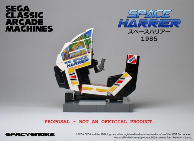 Sega Classic Arcade Machines - Lego