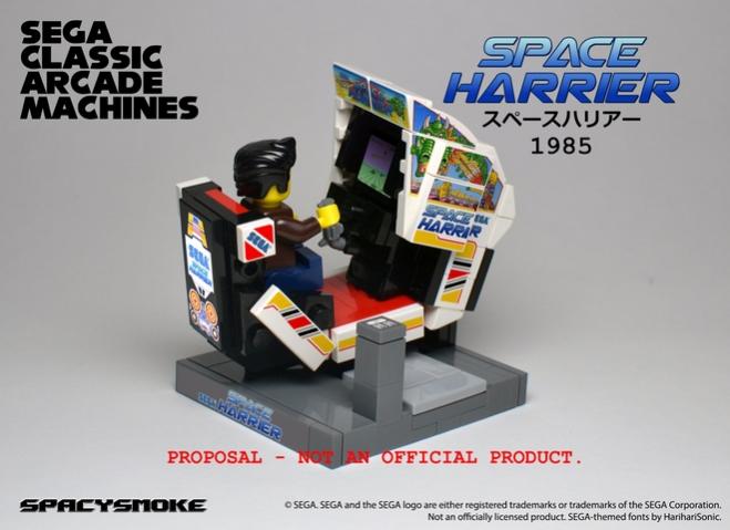 Sega Classic Arcade Machines - Lego