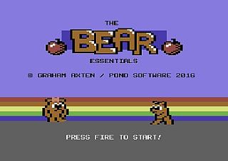 The Bear Essentials - Commodore 64 homebrew platform