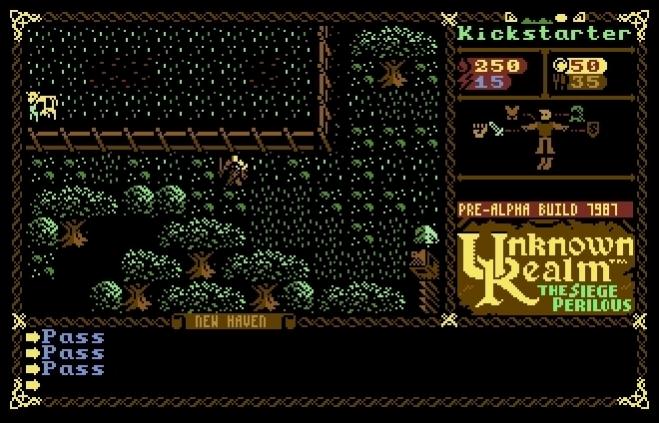 Unknown Realm: The Siege Perilous - 8-bit RPG - C64