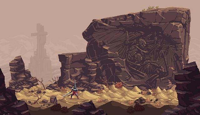 Blasphemous - indie 2D action-platform in pixel art - WIP