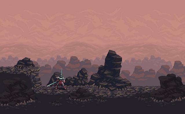 Blasphemous - indie 2D action-platform in pixel art - WIP