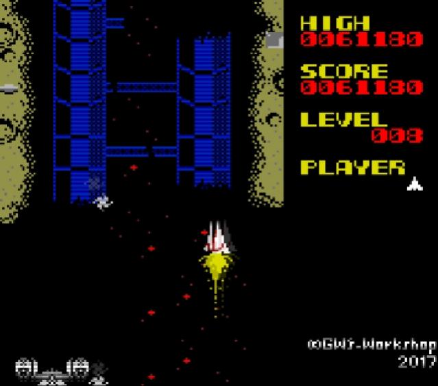 ΧΙ∧∃Χ (Zevimodoki) - MSX - homebrew Xevious homage