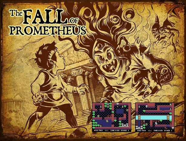 The Fall of Prometheus - MSX - WIP action-puzzle