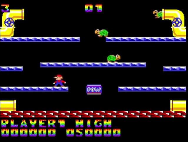 Mario Bros - Amiga - unreleased - ingame