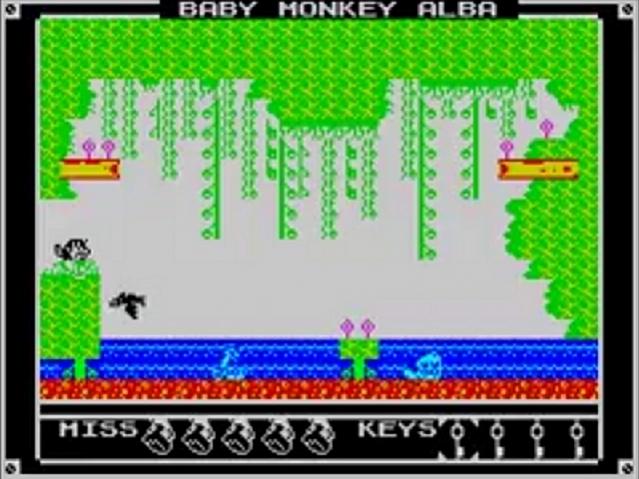 Baby Monkey Alba - ZX Spectrum homebrew