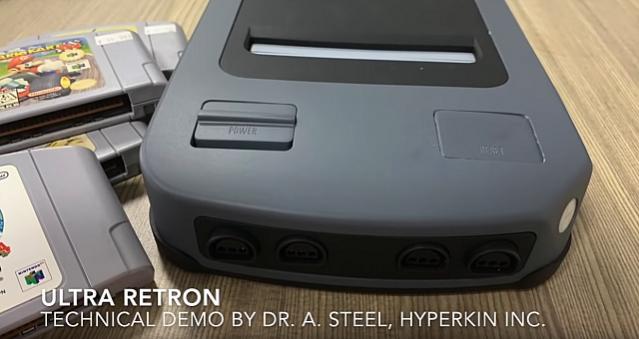 Ultra Retron - Nintendo 64 clone - Hyperkin - prototipo di sviluppo